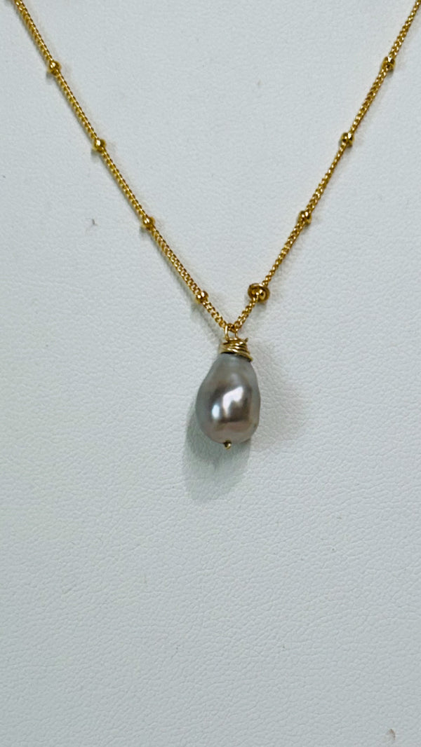 Bombucha Keshi necklace