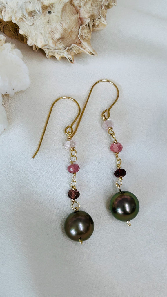 Sasha earrings - Tourmaline