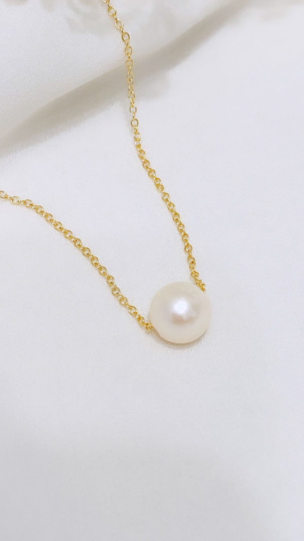Akoya pearl necklace - single