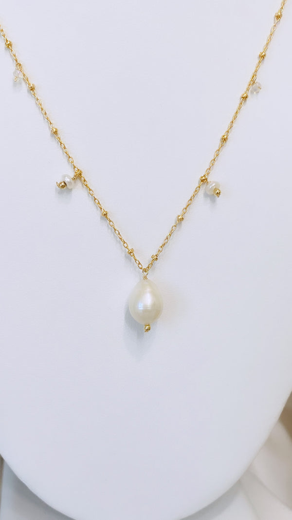 Celestial freshwater Pearl necklace
