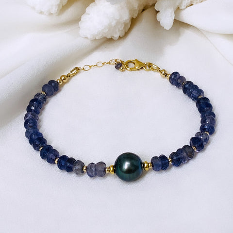Avalon bracelet - Iolite