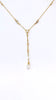 Herkimer two tone lariat