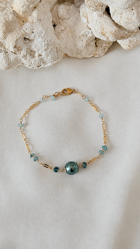 BELLE bracelet - Mermaid Tahitian