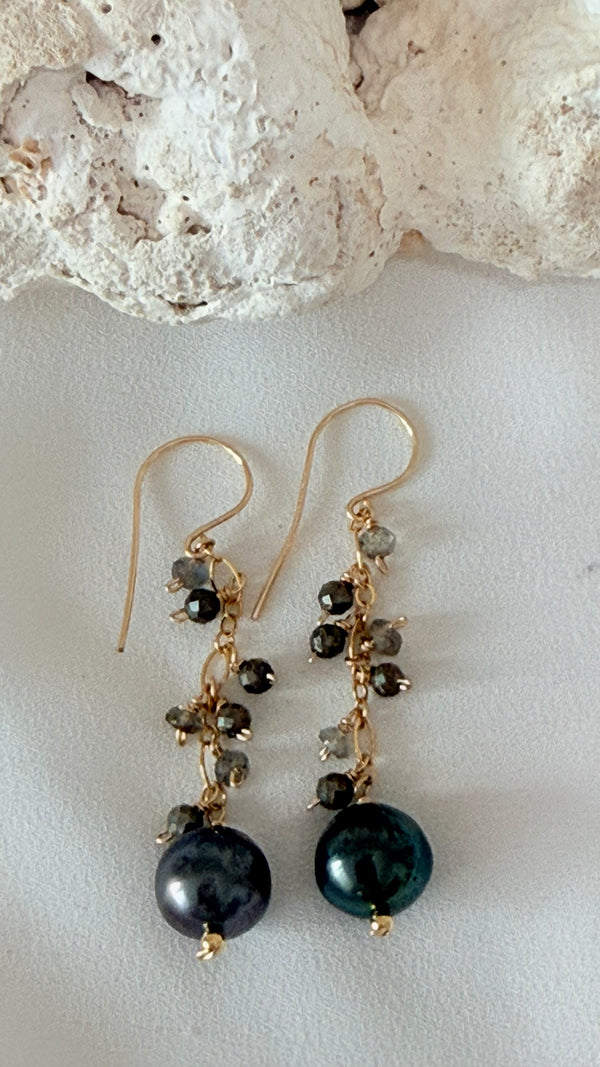 CELESTIAL earrings - Tahitian
