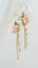 Angelskin coral earrings