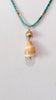 Olive cone x South sea turquoise neckalce