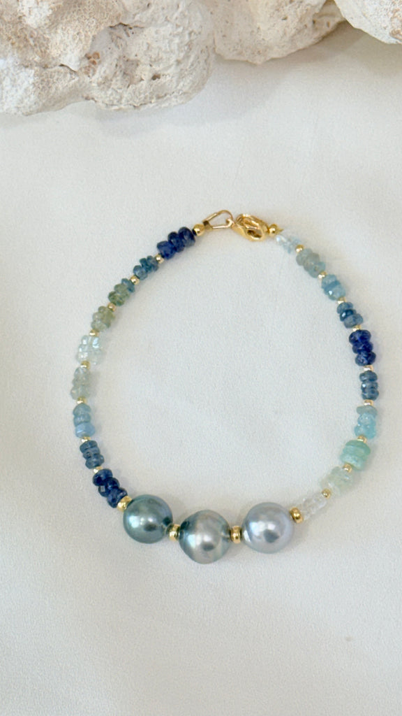 ALEXA Triple bracelet - Ombre