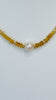 AVALON chain necklace - Citrine