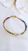 Alexa rainbow keshi bracelet