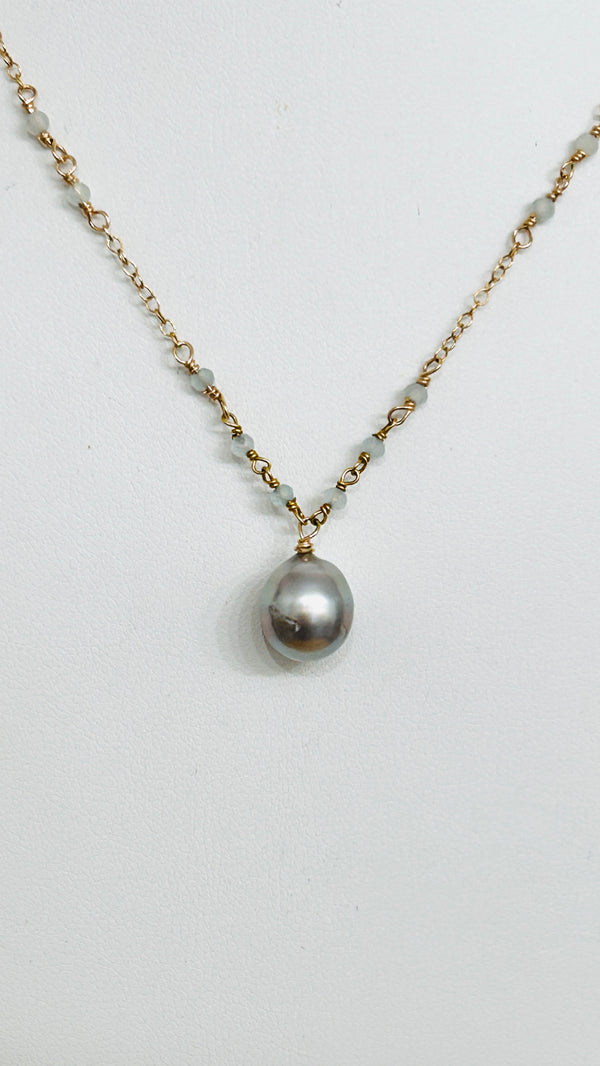 BELLE necklace- Tahitian