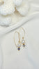 Twilight earrings - Freshwater x iolite