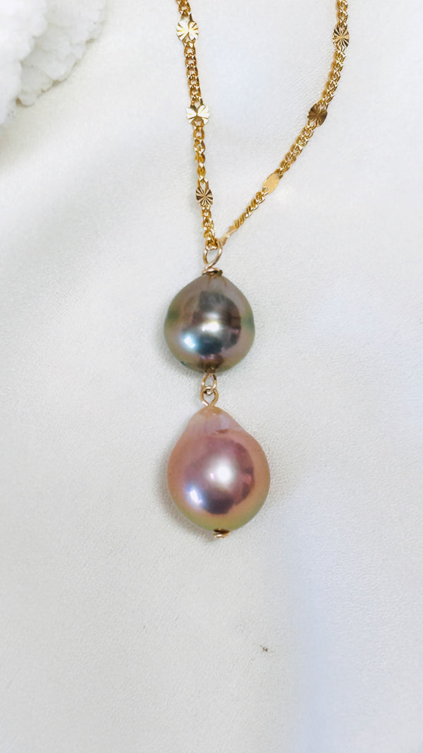 Coco necklace - Mocha x Edison