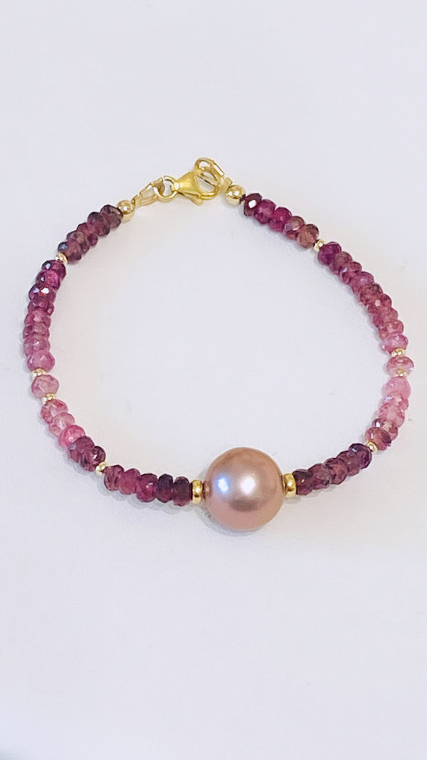 Avalon bracelet - 10-11mm Edison pearl