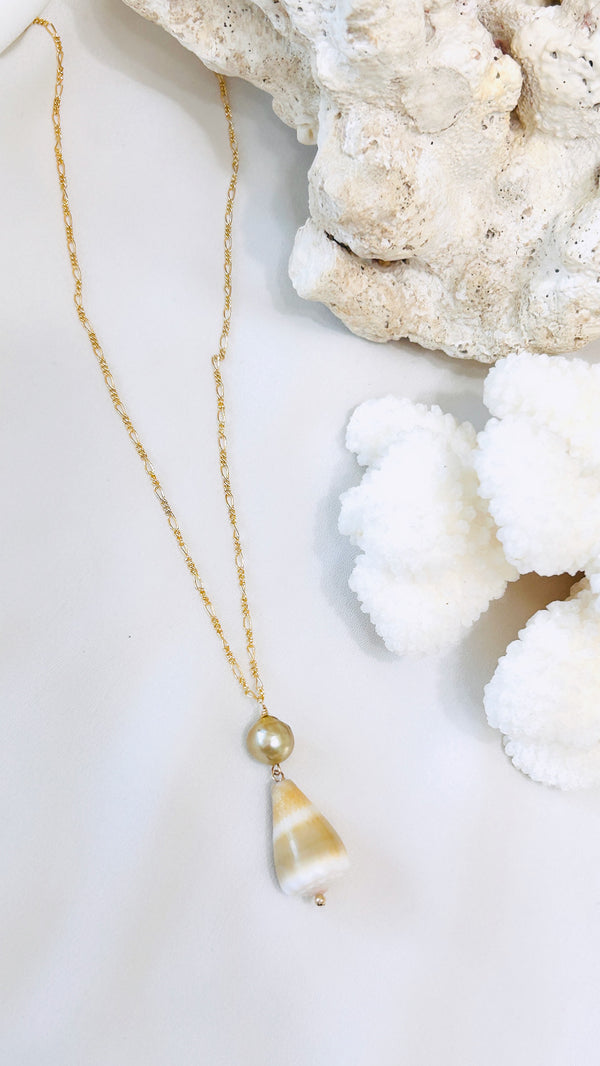 High Tide long necklace - South Sea