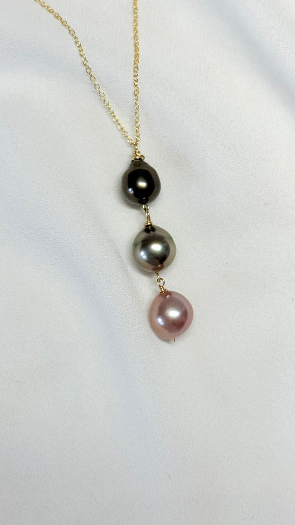 Le'a Lariat - Chocolate ombre