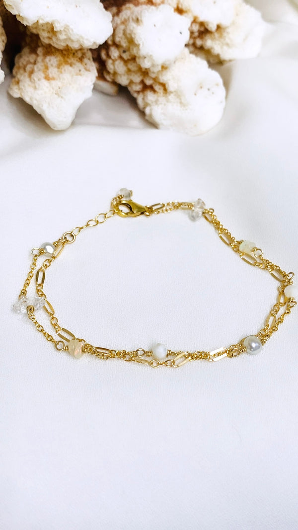 Tulum double bracelet