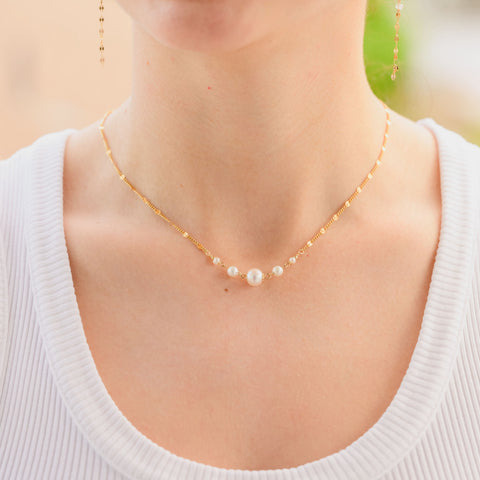 CLARICE necklace - Akoya pearl