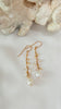 CELESTIAL drop earrings - Freshwater pearl