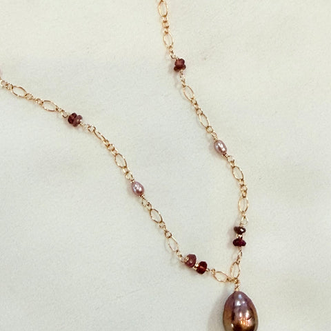 BELLE II necklace - Edison Pearl