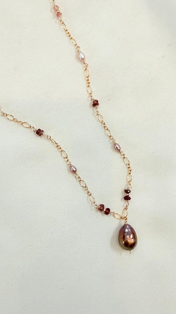 BELLE II necklace - Edison Pearl