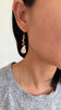Sprinkle shell earrings