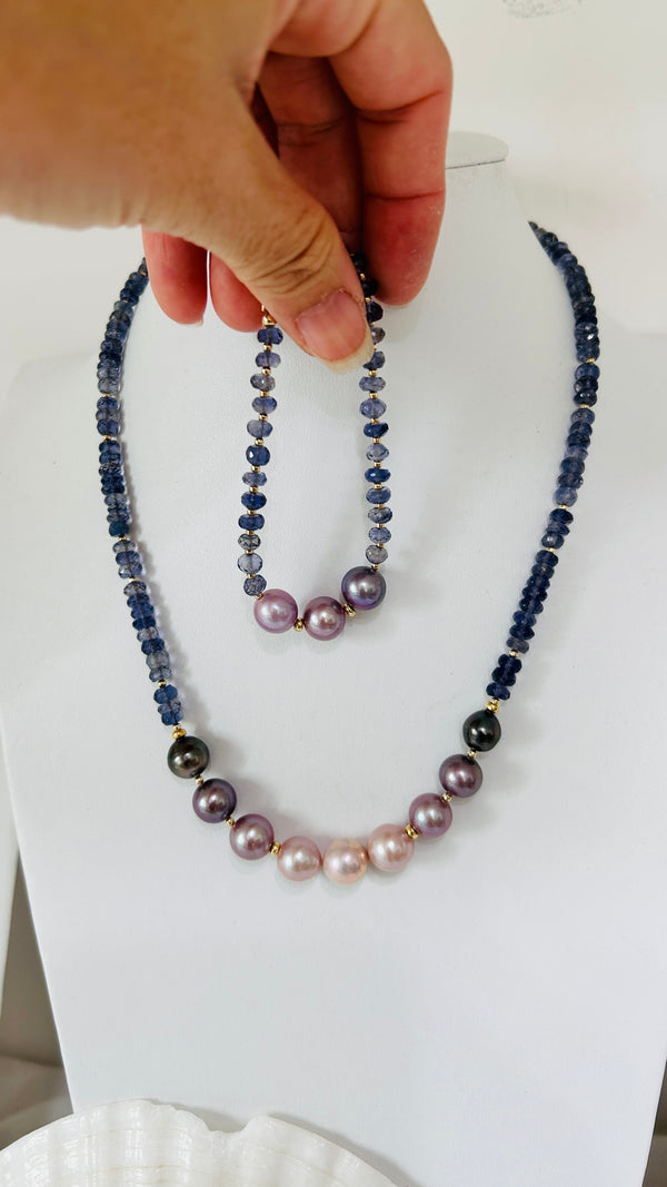 Alexa bracelet - Iolite x Edison