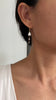 Pikake x Herkimer drop earrings