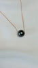 Tahitian Pearl necklace - Rose Gold