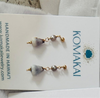 Cone shell post earrings