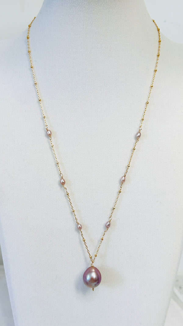 Belle necklace - Edison pearl
