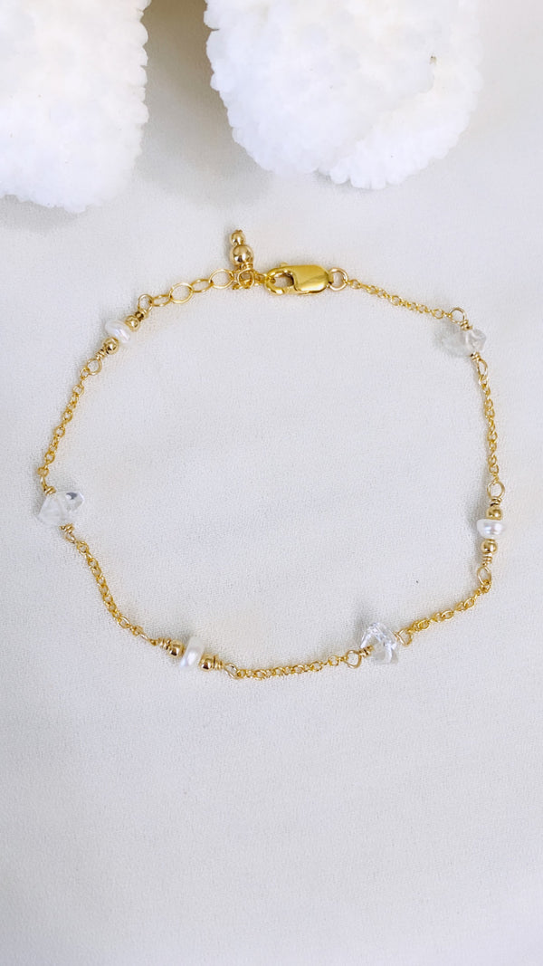 Herkimer station bracelet