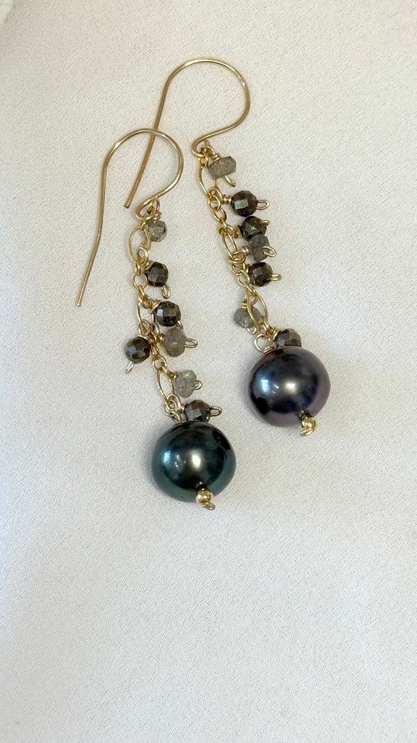 CELESTIAL earrings - Tahitian