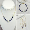 AVALON chain necklace - Iolite