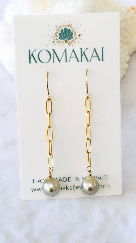 Stella drop earrings