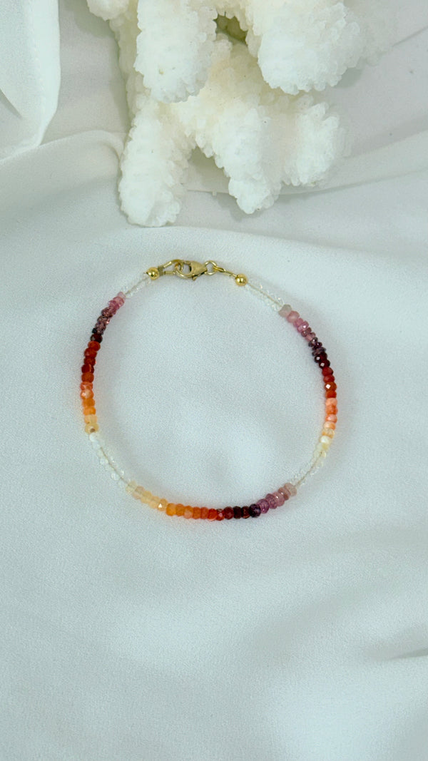 SUNSET gemstone bracelet -