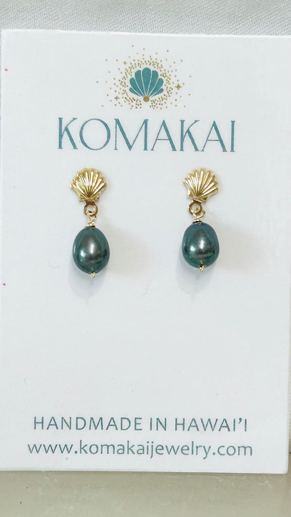 Low tide earrings - Keshi