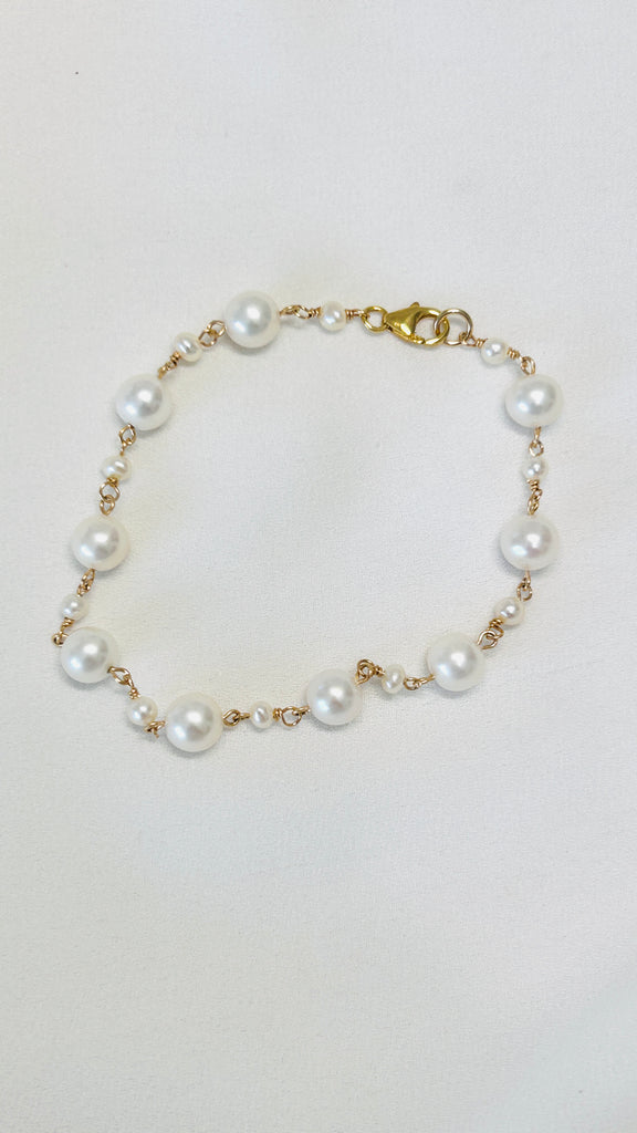 Evelyn Akoya pearl bracelet