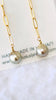 Stella drop earrings