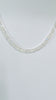 Rainbow moonstone knotted necklace