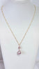 Mini Hebrew shell x Edison pearl necklace