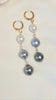 Le'a drop earrings - Tahitian