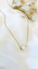 Stella necklace - White Edison