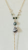BELLE lariat necklace - Hebrew shell