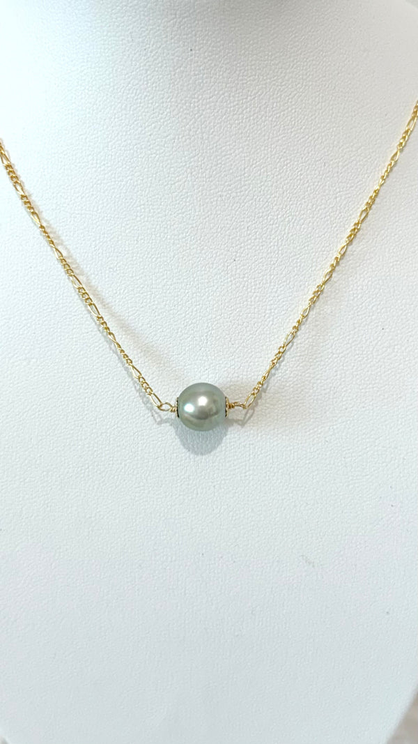 Exotic Tahitian pearl choker