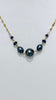 Clarice necklace - Purple mix