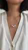 Triple White South Sea necklace
