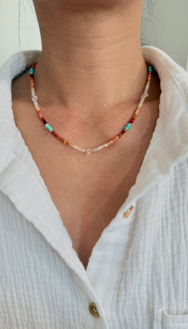 PHOENIX gemstone necklace