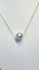 AAA White Tahitian floating pearl necklace