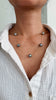 Tahitian pearl station necklace