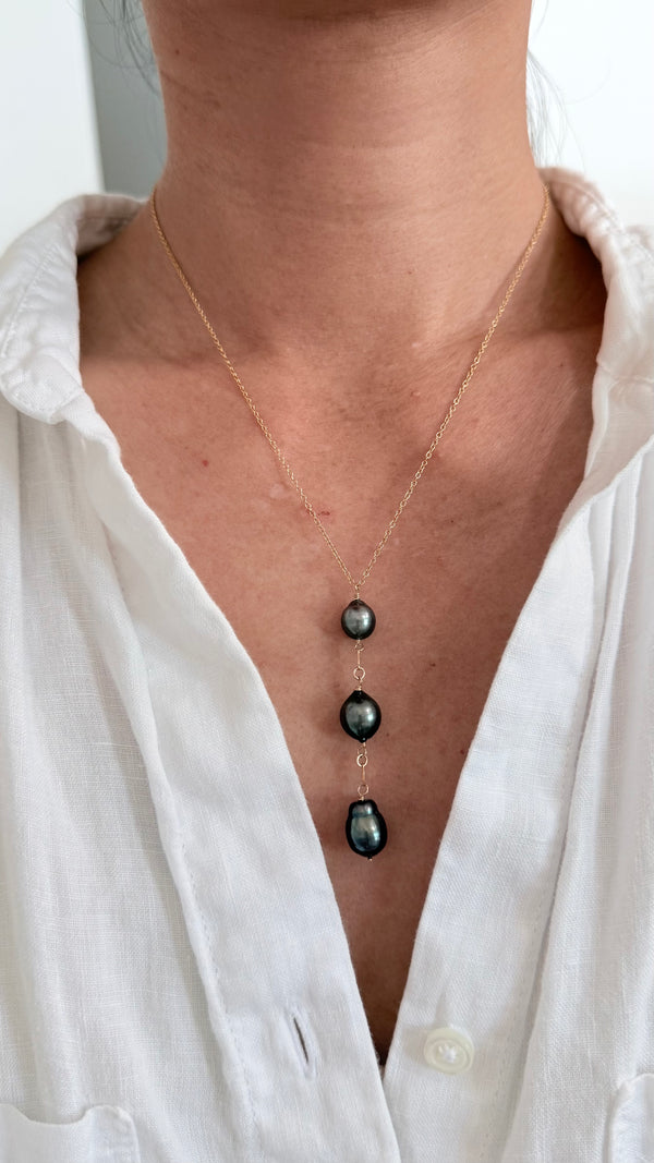 Le'a Long Lariat - Classic Tahitian